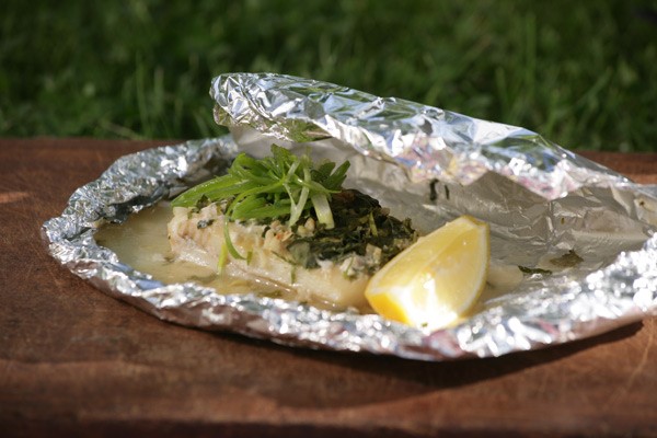 Smoked haddock Parcel